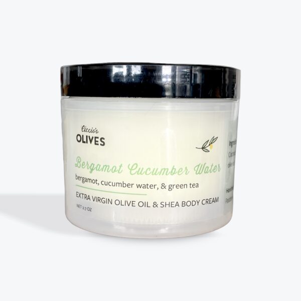 Bergamot Cucumber Water EVOO & Shea Body Cream