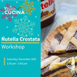 Nutella Crostata Workshop