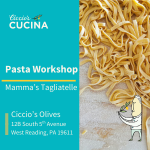 Pasta Workshop 05.02.26: Mamma's Tagliatelle
