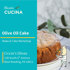 Olive Oil Cake Workshop 02.19.26